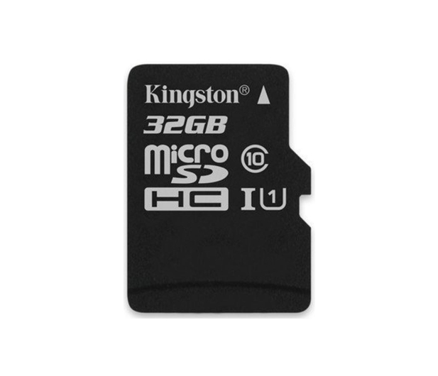 KINGSTON microSD  32GB Canvas Select 80/10MB/s + adapter SD (SDCS/32GB) - 408958 - zdjęcie